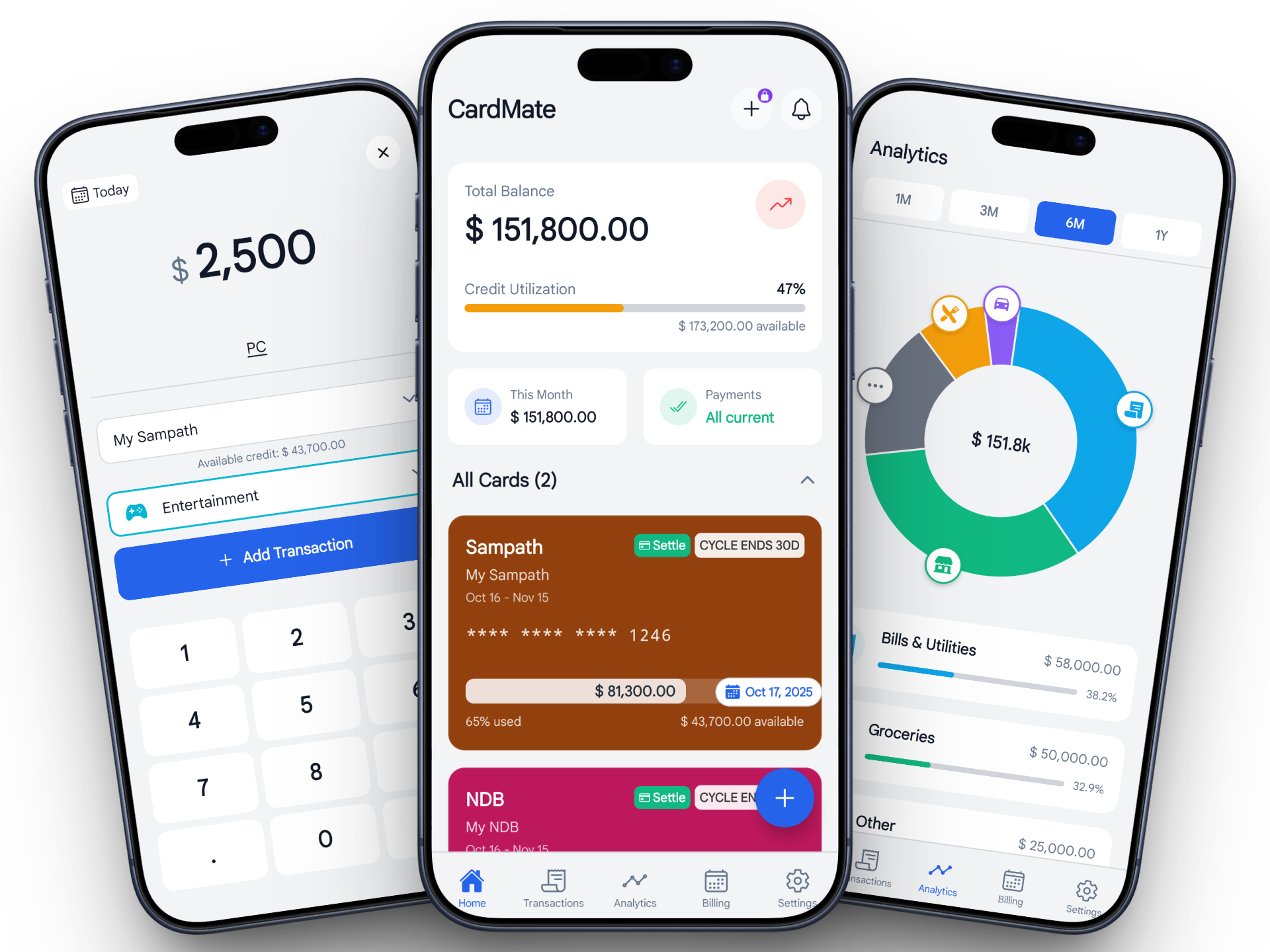 CardMate App - Track all your credit cards